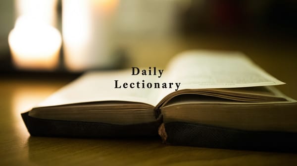 Monday in the Week of Pentecost